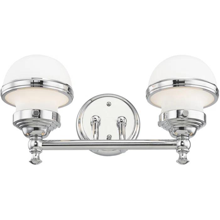 Livex Lighting Oldwick 2 - Light Vanity in  Polished Chrome