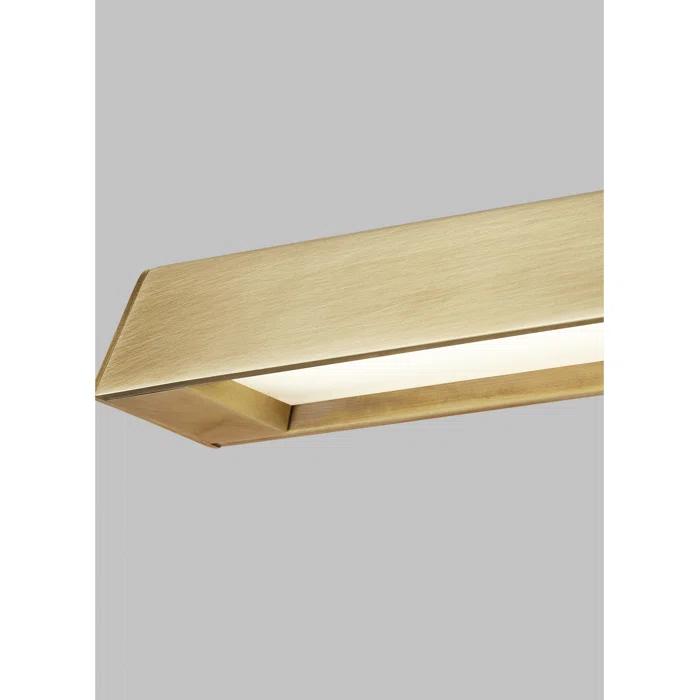 Natural Brass 48" LED Linear Suspension Light