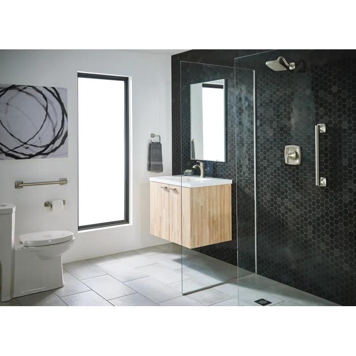 Moen Voss Stainless Steel Transitional Bathroom Grab Bar