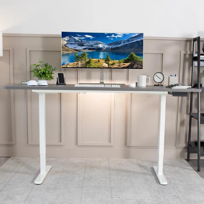 VIVO Electric Dual Motor Standing Desk Frame, E-200 Series