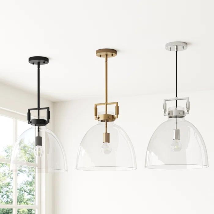 Arylide 1 - Light Single Geometric Pendant