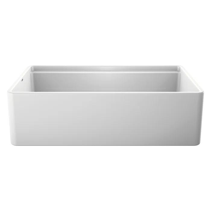 Profina 36" Single Bowl Apron-Front Fireclay Farmhouse Sink