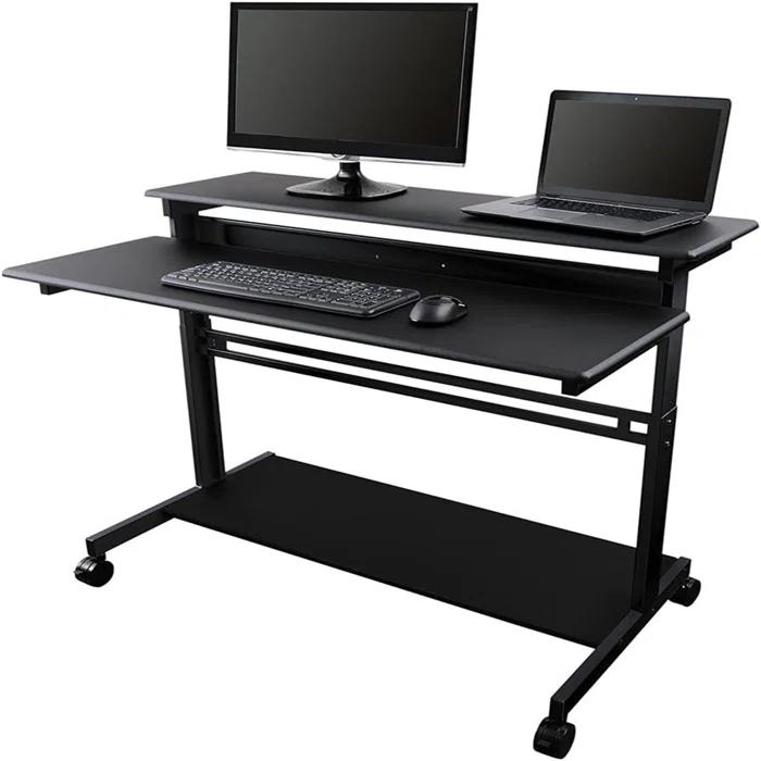 Stand Up Desk Store Rolling Adjustable Height Standing Desk
