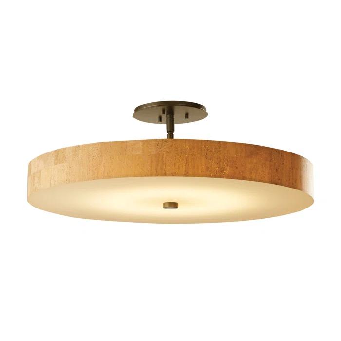 Disq 1 - Light 23" LED Semi Flush Mount