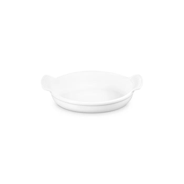 Le Creuset Le Creuset Stoneware Heritage Oval Au Gratin Dish, 1 Qt. (9.5")
