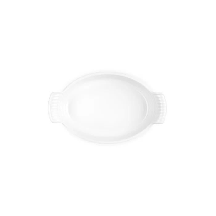 Le Creuset Le Creuset Stoneware Heritage Oval Au Gratin Dish, 1 Qt. (9.5")
