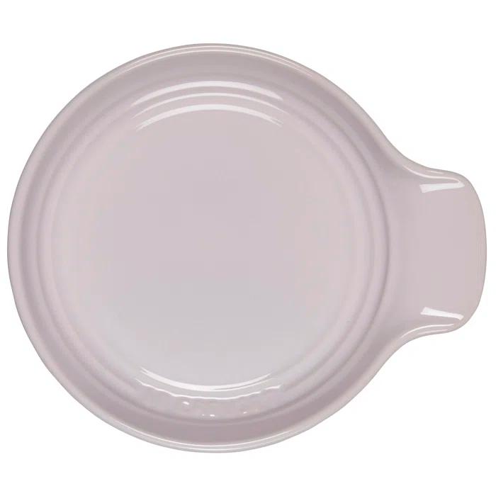 Le Creuset Signature Stoneware Spoon Rest, 6 Inches, Shallot