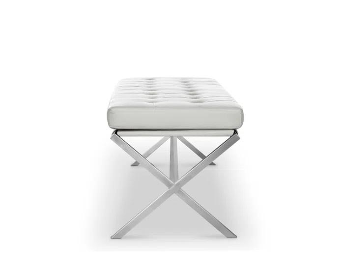 Canton 56" Vegan Leather Bench