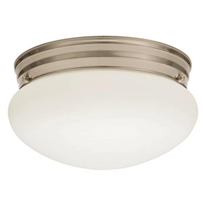 Essentials Glass LED Flush Mount