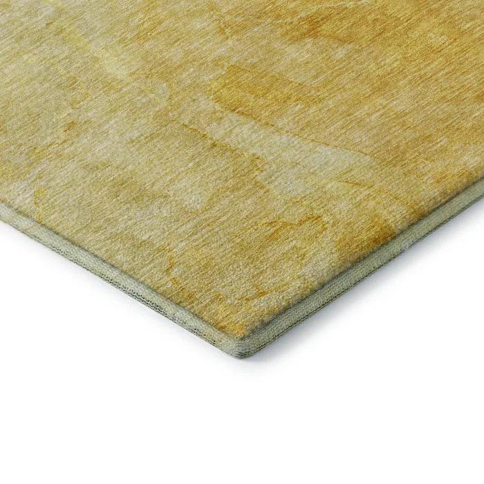 Premium Machine Washable Mayfield Gold Rug
