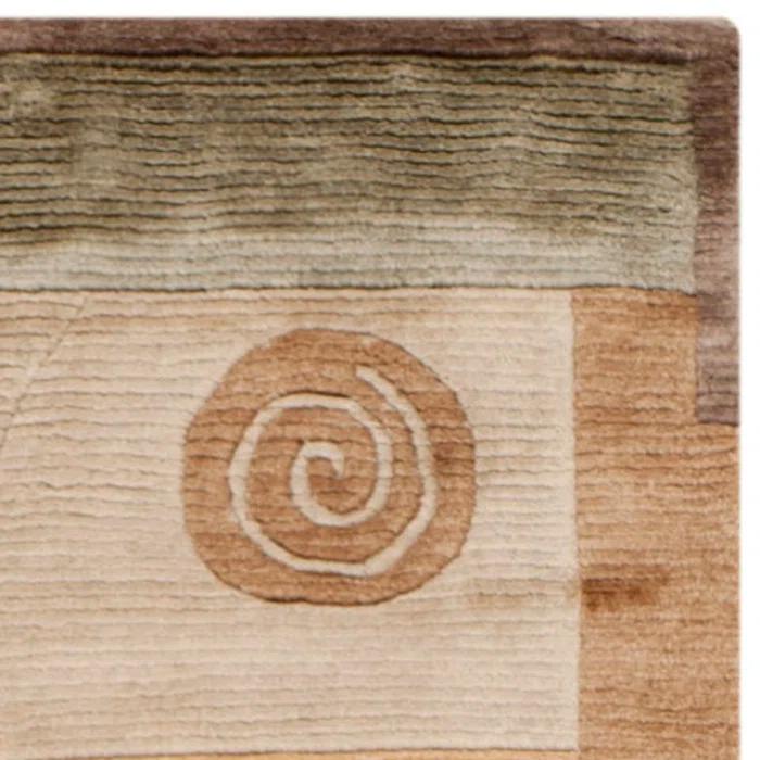 Safavieh Tibetan Shag Hand Knotted Wool Pile Abstract Rug