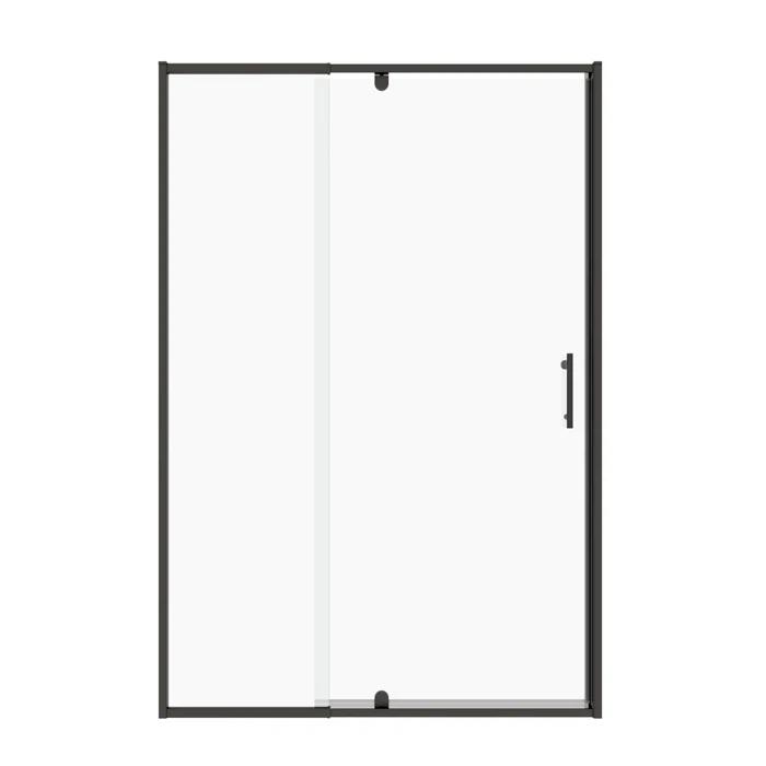 38-42" W x 71" H Flush Glass Shower Door Reversible Installation