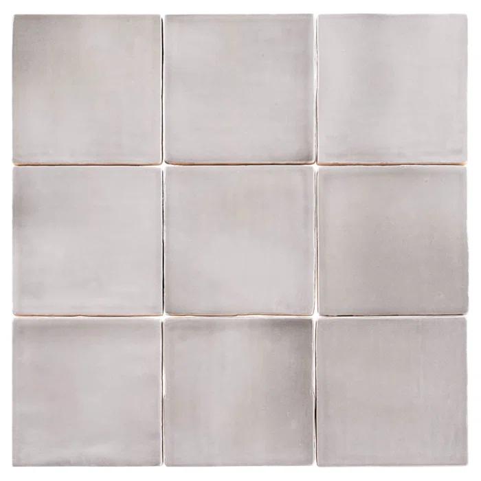 Andova Fion 4-in. Mediterranean-Inspired Glossy Ceramic Wall Tile