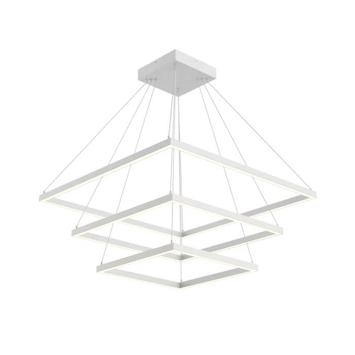 Kuzco Lighting Piazza 3 - Light LED Tiered Chandelier