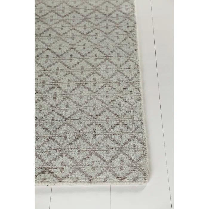 Isla Hand Knotted Wool Geometric Indoor Rug