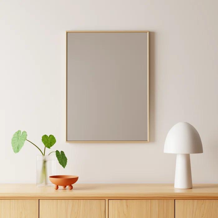 Sabine Metal Rectangle Wall Mirror