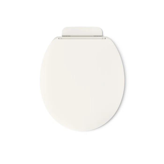 Kohler Brevia Quiet-Close Toilet Seat with Grip-Tight Bumpers and Quick-Attach Hardware