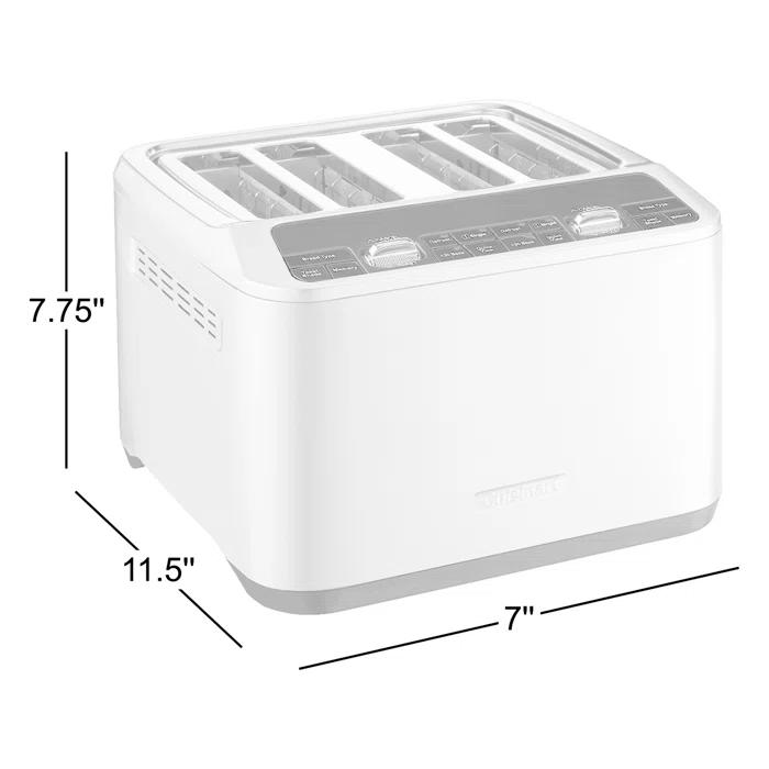 Cuisinart ® Stainless Steel Motorized Digital 4-Slice Toaster