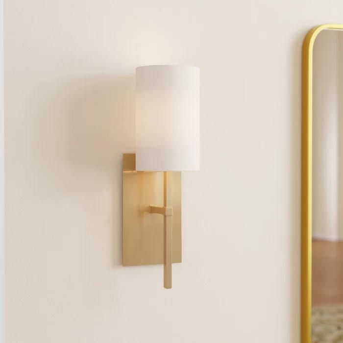 Lyla Single Light Steel Dimmable Wallchiere