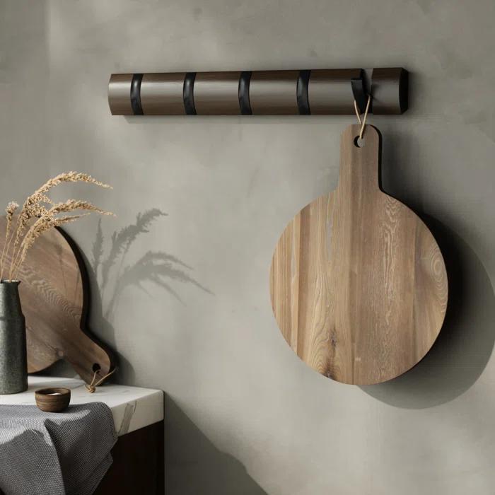 Flip 5 - Hook Solid Wood Coat Rack