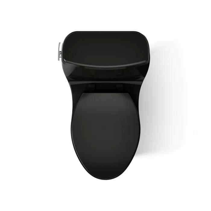 Santa Rosa Comfort Height One-Piece Compact Elongated 1.28 Gpf Toilet With Revolution 360 Swirl Flushing Technology