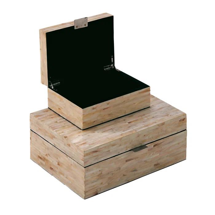 2 - Piece Handmade Decorative Box