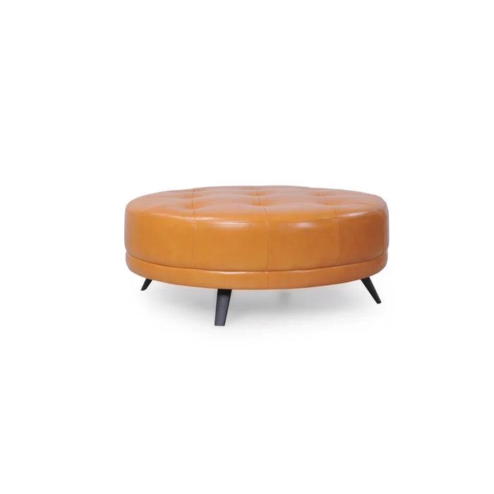 Moroni Casablanca Leather Ottoman