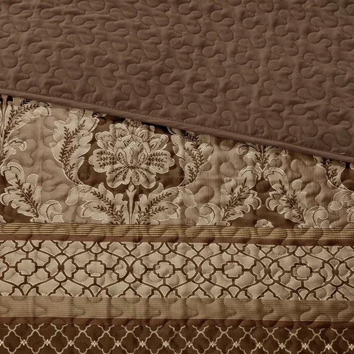 Bellagio 5 Piece Reversible Jacquared Coverlet Set