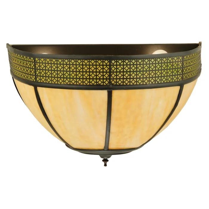 Meyda Tiffany & Stained Glass Half Moon