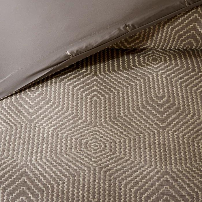 Madison Park Signature Shades of Grey Textured Comforter Set