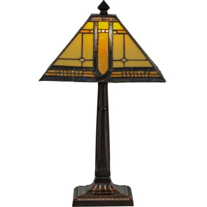 Meyda Lighting Sierra Prairie Mission Metal Table Lamp