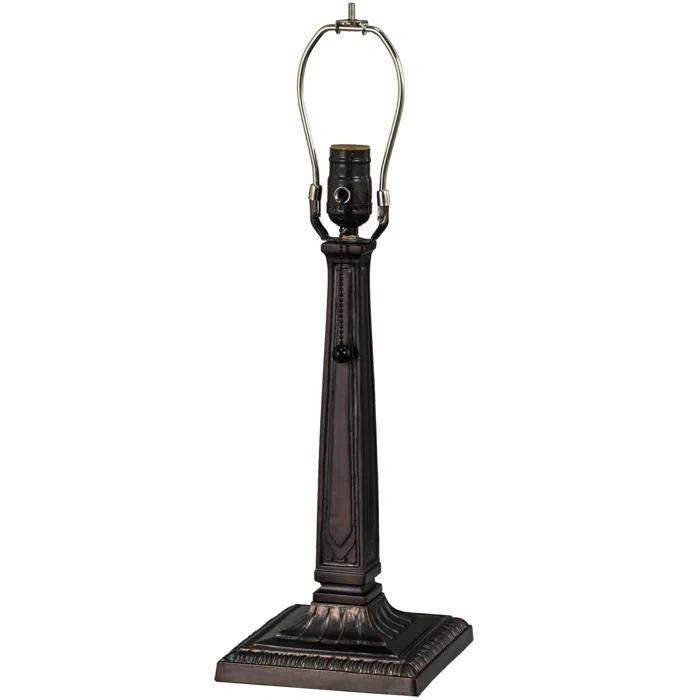Meyda Lighting Sierra Prairie Mission Metal Table Lamp
