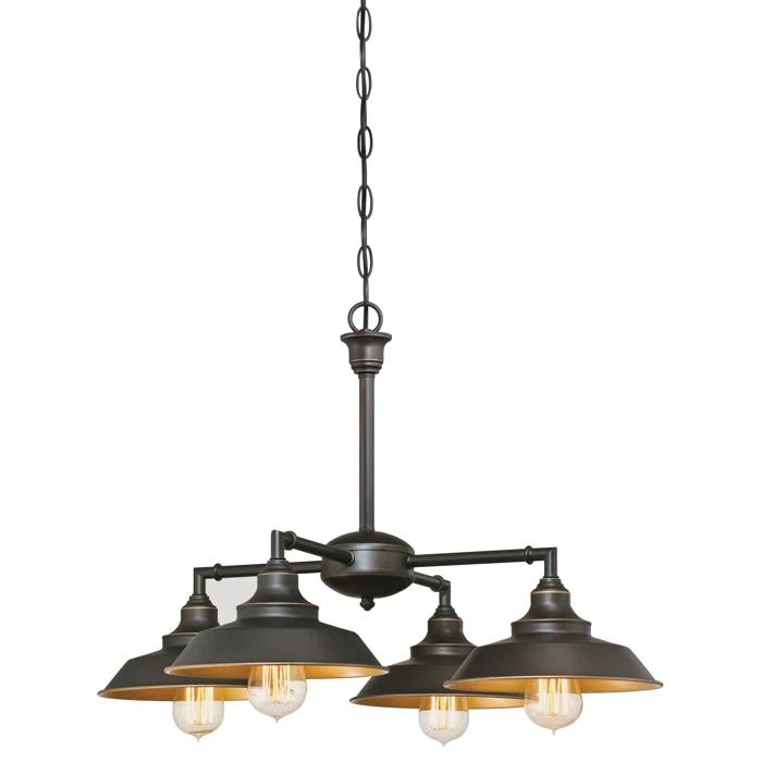 Iron Hill 4 - Light Classic / Traditional Chandelier