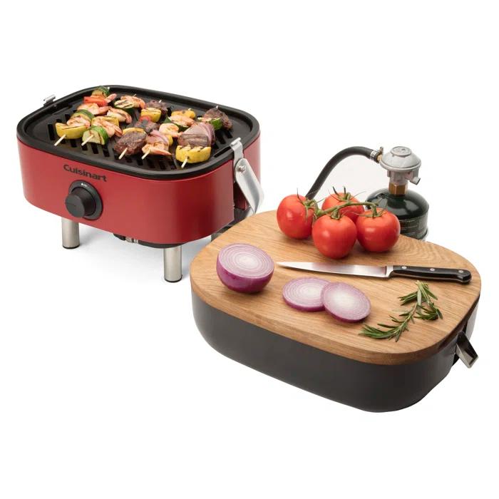 Cuisinart ® Venture ™ Red Portable Outdoor Gas Grill