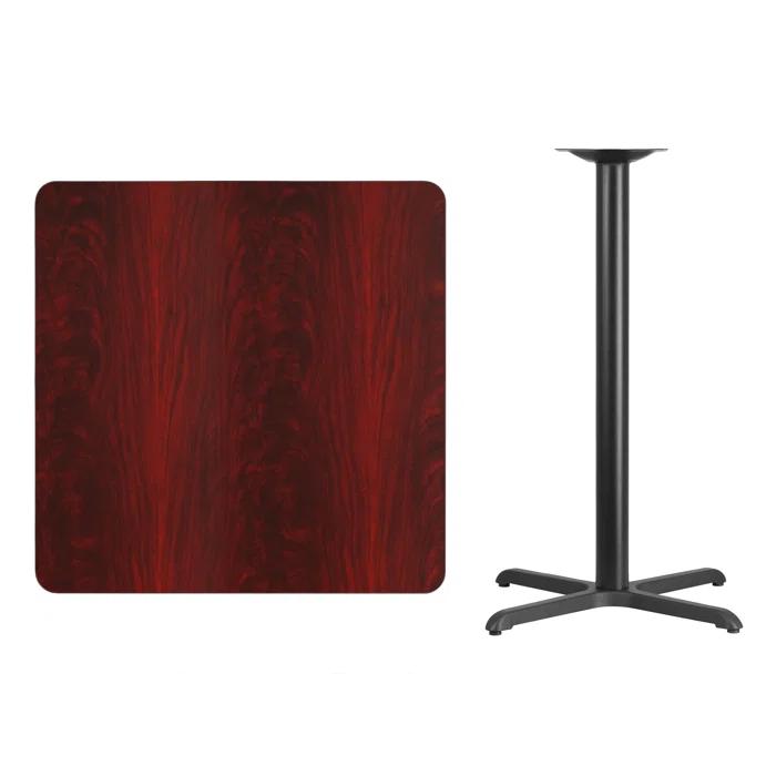 Flash Furniture Laminate Table Top with Table Height Base & Reviews | Wayfair