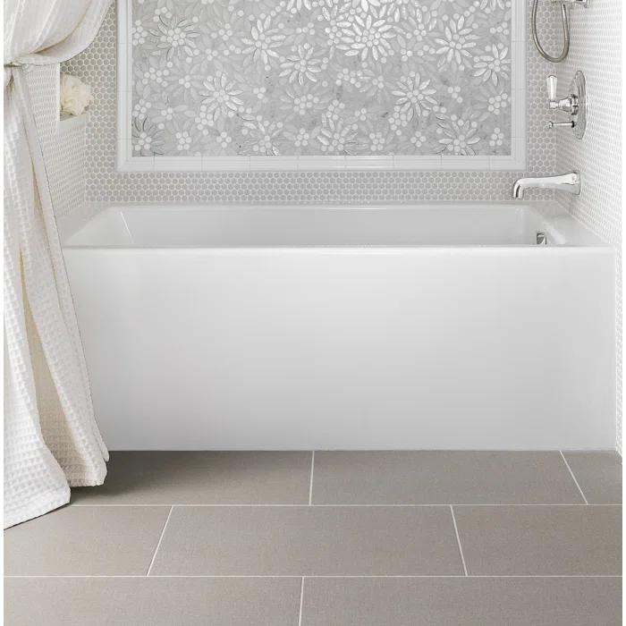 Sydney 60'' x 32'' Alcove / Tile In Soaking Acrylic Bathtub