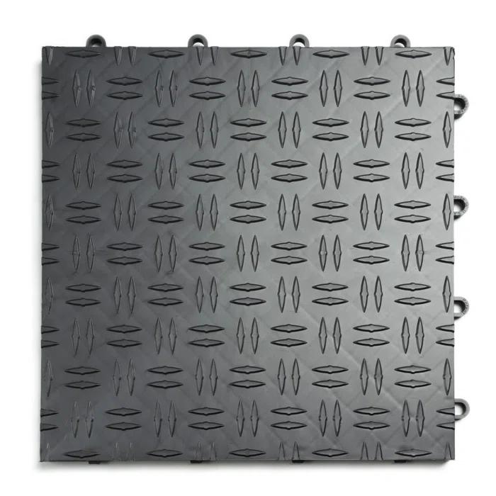 Diamond MotorDeck 12'' W x 12'' L Garage Flooring Tiles in Black