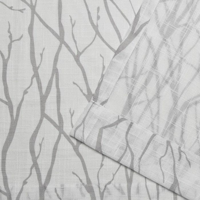 Winston Porter Leija Polyester Sheer Curtain Pair (Set of 2)