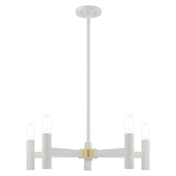 Martella 5 Light Metal Dimmable Geometric Chandelier