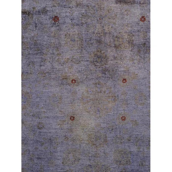 Pasargad Hand-Knotted Wool Purple/Red Area Rug