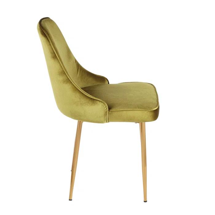 Stanca 20'' H Velvet Upholstered Side Chair