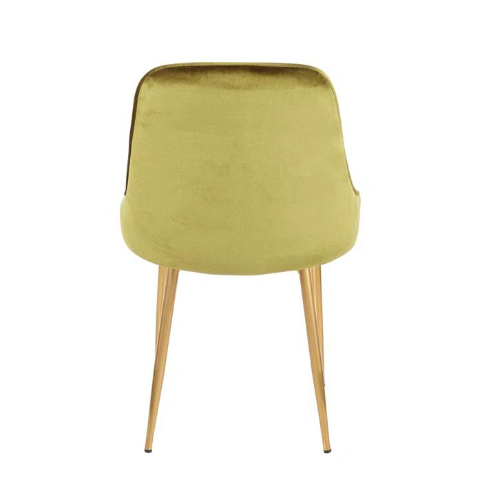 Stanca 20'' H Velvet Upholstered Side Chair