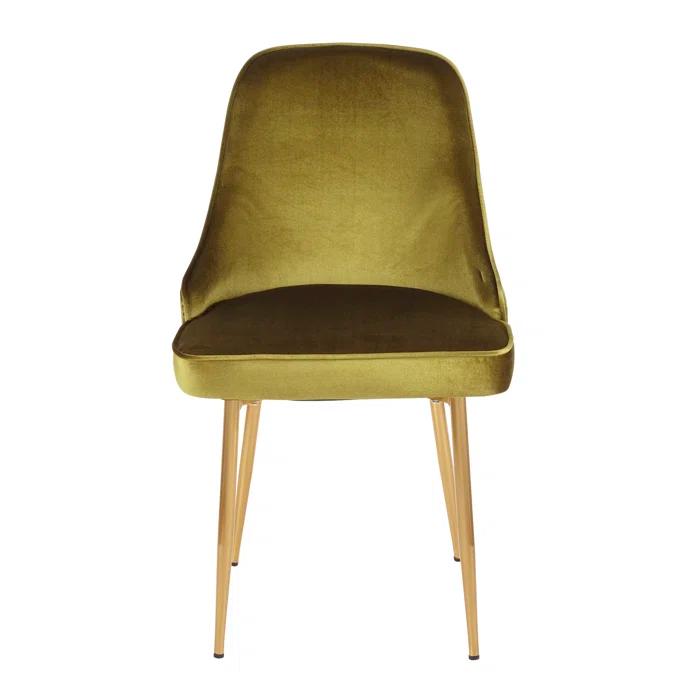 Stanca 20'' H Velvet Upholstered Side Chair