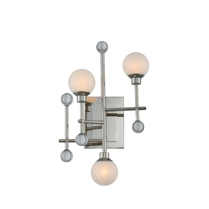 Mercer Steel Armed Sconce