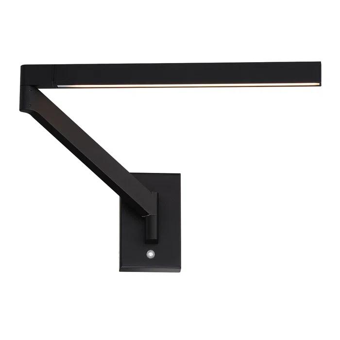 Joziah Single Light Aluminum Dimmable LED Swing Arm Sconce