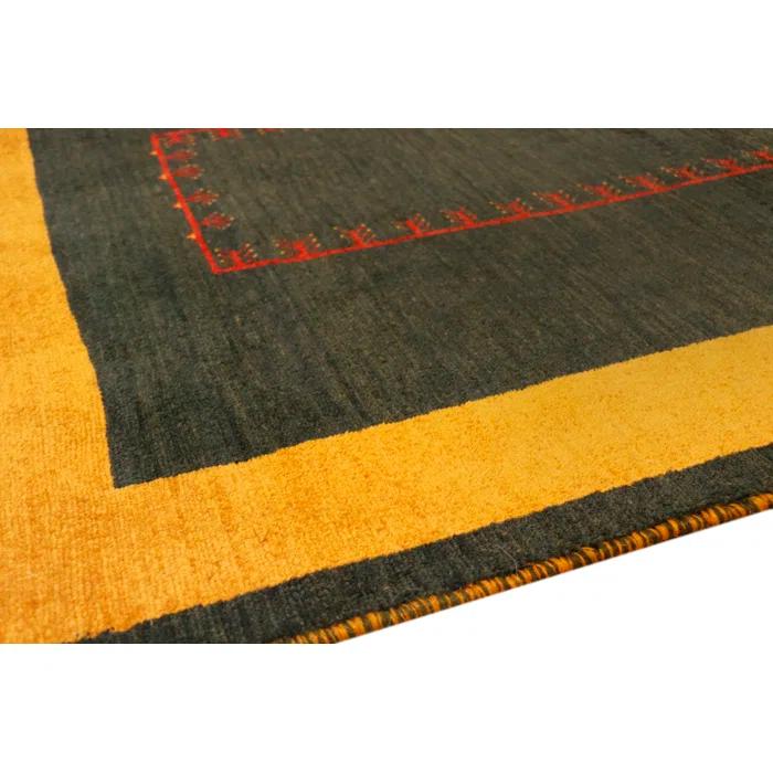 Pasargad Tribal One-of-a-Kind 3'4" X 5'1" New Age Wool Area Rug in