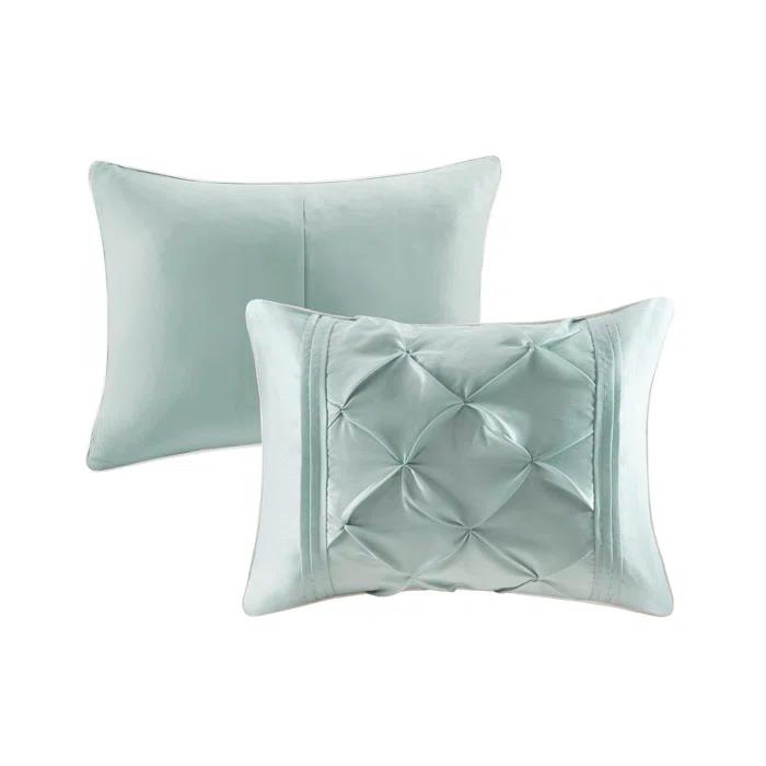 Madison Park Laurel 7 Piece Tufted Comforter Set