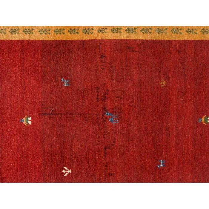 Pasargad Tribal One-of-a-Kind 3'5" X 4'9" Wool Area Rug in