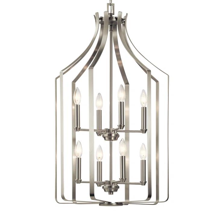 Mercuri 8 - Light Lantern Geometric Chandelier
