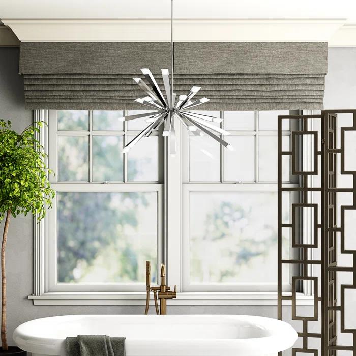 Starburst 29" Single Tier Chandelier